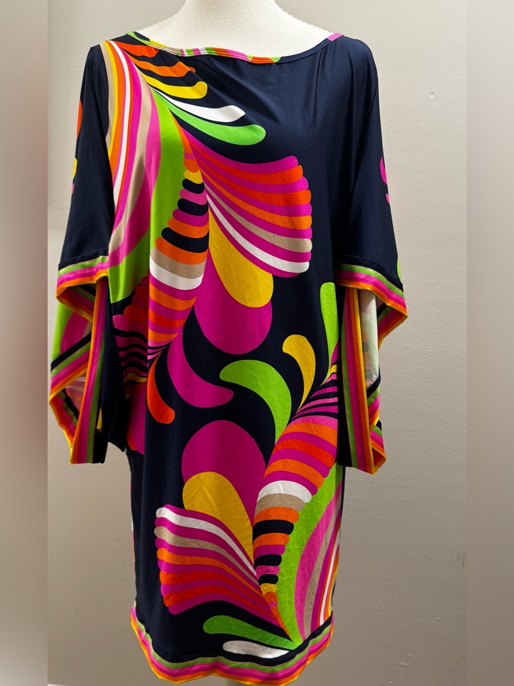 Trina Turk Sz S Women’s Graphic Tunic Top/dress